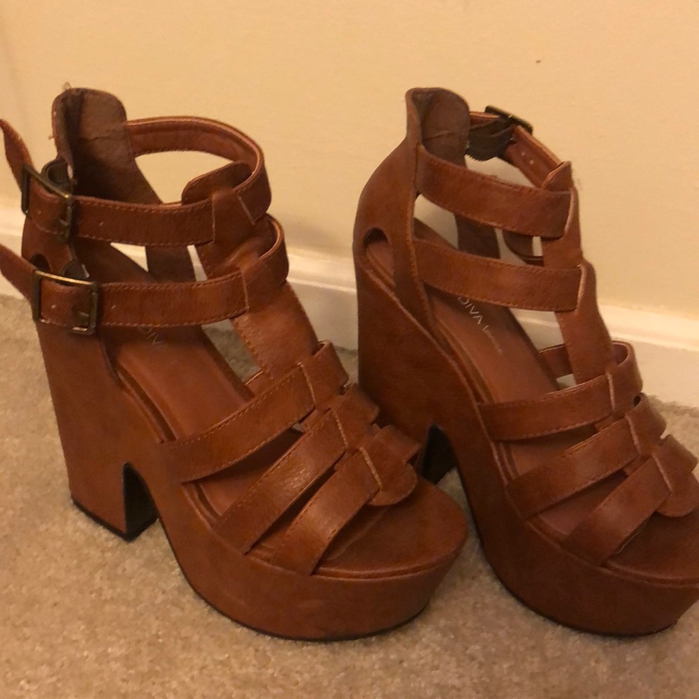 Wild Diva platform shoes